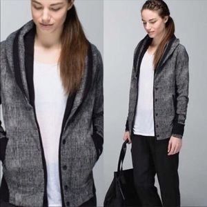 Lululemon To Class Sweatshirt Blazer Jacket